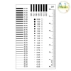 Pufangnice Huy Hiệu Đồng Hồ Đo Vết Stain Card, Thước Đo Điểm, Dây Thước Phim Stain Tương Phản, Giá 40.150₫ 5