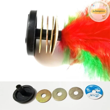 Pufangnice Jianzi Thể Dục Giải Trí Nhiều Màu Sắc, Chân Đá Tay Bánh Xe - Giá 45.036 VND