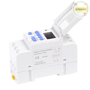 Pufangnice THC15A Rơle hẹn giờ kỹ thuật số đa điện áp 220V/12V/24V/110V, giá ưu đãi 149.050₫