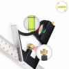 Pufangnice Thước góc 12 inch Điều chỉnh 45°/90° và mức bong bóng VN - Giá 87.890đ 8