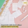 Pufangnice Trang Mờ 40/80/160 Đơn Giản Màu Trắng Dán Nhãn Suốt DIY Văn Phòng Học Tập Giá Ưu Đãi 41.688đ