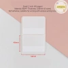 Pufangnice Trang Mờ 40/80/160 Đơn Giản Màu Trắng Dán Nhãn Suốt DIY Văn Phòng Học Tập Giá Ưu Đãi 41.688đ 9