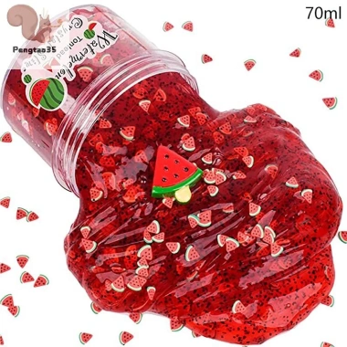 Putty 70ml Trong Suốt Trẻ Em - Thơm Pha Lê, Lông Tơ Co Giãn, Giảm Căng Thẳng, Quà Sinh Nhật, 59,100₫ COD