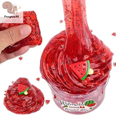 Putty 70ml Trong Suốt Trẻ Em - Thơm Pha Lê, Lông Tơ Co Giãn, Giảm Căng Thẳng, Quà Sinh Nhật, 59,100₫ COD