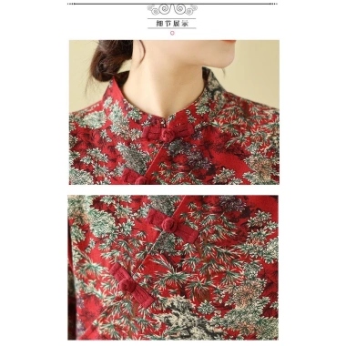 Qipao Midi Nữ Retro Trung Hoa Mùa Hè - Thiết Kế Sang Trọng, Giá Ưu Đãi 692k 5 Qipao Midi Nữ Retro Trung Hoa Mùa Hè - Thiết Kế Sang Trọng, Giá Ưu Đãi 692k 5