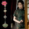 Qipao Nữ Trung Hoa Sườn Xám Thổ Cẩm – Hanfu Đẹp, Dây Chuyền, Giá 48.730₫