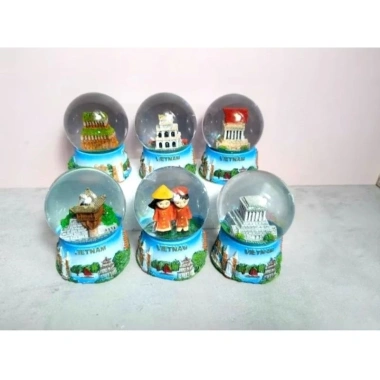 Quả Cầu Tuyết Thủy Tinh Biểu Tượng Việt Nam Giá Rẻ - Quà Tặng Lưu Niệm Chỉ 90k 3