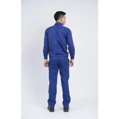 Quần Áo Bảo Hộ Lao Động DN08 Kĩ Thuật Vải Kaki 3/1 Dày Dặn Xanh Dương 80.000 VND