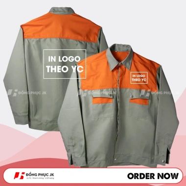 Quần áo bảo hộ lao động IN THEO YC - đồng phục nhân viên, kỹ sư, công nhân giá 130.000đ giảm 23%