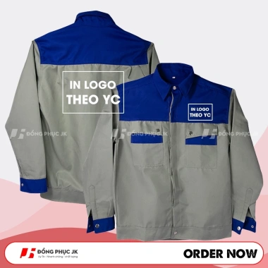 Quần áo bảo hộ lao động IN THEO YC - đồng phục nhân viên, kỹ sư, công nhân giá 130.000đ giảm 23%