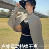 Quần áo bảo vệ nắng lụa lạnh phụ nữ mùa hè UV đa năng đạp xe áo khoác ngoài 8