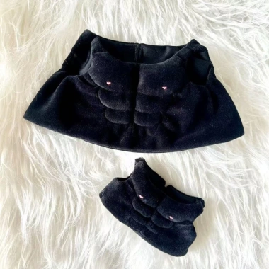 Quần áo bé búp bê cotton sang trọng, hiện đại, vest nam 30‑40 cm – Giá 112k VND 7 Quần áo bé búp bê cotton sang trọng, hiện đại, vest nam 30‑40 cm – Giá 112k VND 7
