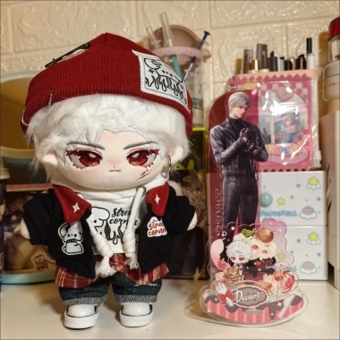 Quần áo bé cotton 20cm Búp Bê Retro – Không lộn xộn, phù hợp chó con, miễn phí vận chuyển, giảm 20%
