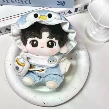Quần áo búp bê 10cm Cotton Chim cánh cụt - Thiết kế Sao biển, mềm mại, giá 171k 3