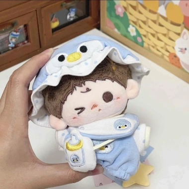 Quần áo búp bê 10cm Cotton Chim cánh cụt - Thiết kế Sao biển, mềm mại, giá 171k 6