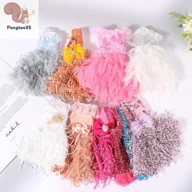 Quần áo búp bê 30CM - Váy dạ hội, cưới, công chúa, kéo, phụ kiện, COD, chỉ 49.170₫ 3