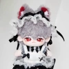 Quần Áo Búp Bê Cotton 20cm Đen Trắng Dễ Thương Ren - Đồ Người Giúp Việc 4