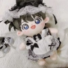 Quần Áo Búp Bê Cotton 20cm Đen Trắng Dễ Thương Ren - Đồ Người Giúp Việc 8