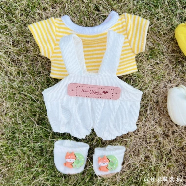Quần áo búp bê cotton 20cm Khủng long dễ thương khăn choàng ma ám - Giá 128.112₫ 8 Quần áo búp bê cotton 20cm Khủng long dễ thương khăn choàng ma ám - Giá 128.112₫ 8