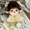 Quần áo búp bê Cotton 20cm trẻ em – Dòng cổ dễ thương, Sản xuất Ming Hanfu 3