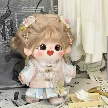 Quần áo búp bê Cotton 20cm trẻ em – Dòng cổ dễ thương, Sản xuất Ming Hanfu 5 Quần áo búp bê Cotton 20cm trẻ em – Dòng cổ dễ thương, Sản xuất Ming Hanfu 5