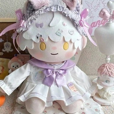 Quần áo búp bê cotton 40cm - Thủy thủ, váy trẻ em phù hợp ngồi, giá ưu đãi 191k 7 Quần áo búp bê cotton 40cm - Thủy thủ, váy trẻ em phù hợp ngồi, giá ưu đãi 191k 7