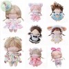 Quần áo búp bê FLAZEA 20CM - Bộ trang phục Lolita người giúp việc, váy nón nhồi bông, quà tặng ưu đãi 44.110đ