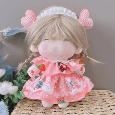 Quần áo búp bê FLAZEA 20CM - Bộ trang phục Lolita người giúp việc, váy nón nhồi bông, quà tặng ưu đãi 44.110đ 4 Quần áo búp bê FLAZEA 20CM - Bộ trang phục Lolita người giúp việc, váy nón nhồi bông, quà tặng ưu đãi 44.110đ 4