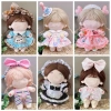 Quần áo búp bê FLAZEA 20CM - Bộ trang phục Lolita người giúp việc, váy nón nhồi bông, quà tặng ưu đãi 44.110đ 6