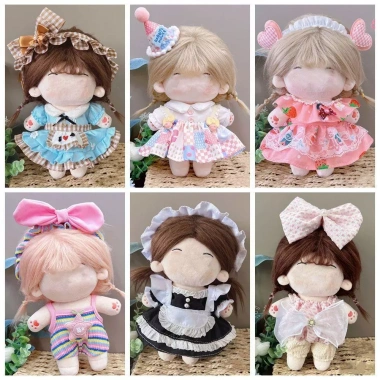 Quần áo búp bê FLAZEA 20CM - Bộ trang phục Lolita người giúp việc, váy nón nhồi bông, quà tặng ưu đãi 44.110đ 6 Quần áo búp bê FLAZEA 20CM - Bộ trang phục Lolita người giúp việc, váy nón nhồi bông, quà tặng ưu đãi 44.110đ 6