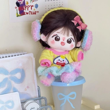 Quần áo búp bê FLAZEA - Hoodie đa màu, phụ kiện làm tay, trang phục búp bê 20cm - Quà tặng độc đáo 6 Quần áo búp bê FLAZEA - Hoodie đa màu, phụ kiện làm tay, trang phục búp bê 20cm - Quà tặng độc đáo 6