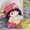 Quần áo búp bê FLAZEA - Hoodie đa màu, phụ kiện làm tay, trang phục búp bê 20cm - Quà tặng độc đáo 9