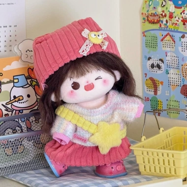 Quần áo búp bê FLAZEA - Hoodie đa màu, phụ kiện làm tay, trang phục búp bê 20cm - Quà tặng độc đáo 9 Quần áo búp bê FLAZEA - Hoodie đa màu, phụ kiện làm tay, trang phục búp bê 20cm - Quà tặng độc đáo 9