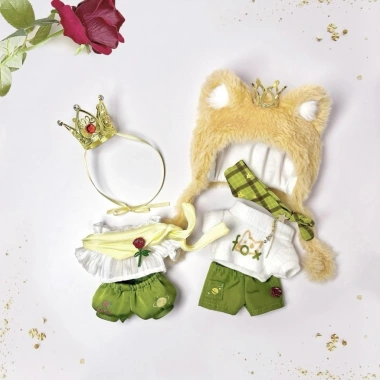 Quần áo búp bê F&X 10cm Cổ tích Hoàng tử bé & Cáo - Bộ 10cm chỉ 237.939 VND