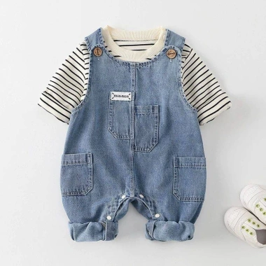 Quần Áo Denim Bé Trai Xuân Thu Hàn Quốc – Vest Dài Tay & Top Hai Mảnh Giá 304.560₫