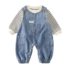Quần Áo Denim Bé Trai Xuân Thu Hàn Quốc – Vest Dài Tay & Top Hai Mảnh Giá 304.560₫ 2