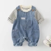 Quần Áo Denim Bé Trai Xuân Thu Hàn Quốc – Vest Dài Tay & Top Hai Mảnh Giá 304.560₫ 5