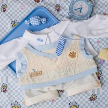Quần Áo Trẻ Em 40cm Đồ Búp Bê Cotton Dễ Thương, Ngồi Tư Thế, Giá 129.617₫