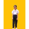 Quần dài lưng thun đồng phục học sinh cấp 1 nam nữ màu đen xanh thẫm 69.000đ 4