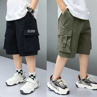 Quần dài, short lỡ lửng túi hộp kaki cho bé trai 6-14 tuổi, 69.000đ 8