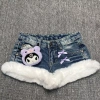 Quần Denim Lông Phong Y2K KittyVintage – Thiết Kế Thoáng Mát, Giá Chỉ 496.800₫ 7