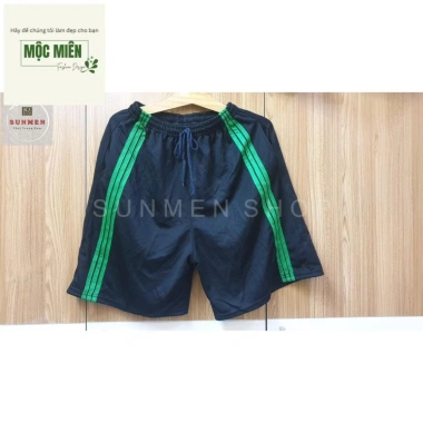 Quần Đùi Nam Thể Thao Vải Thun 3 Kẻ Sọc Nhiều Màu, Mát, Size 50-80kg Giá 30.000đ 3