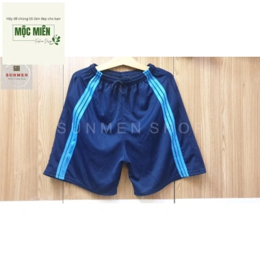 Quần Đùi Nam Thể Thao Vải Thun 3 Kẻ Sọc Nhiều Màu, Mát, Size 50-80kg Giá 30.000đ 4