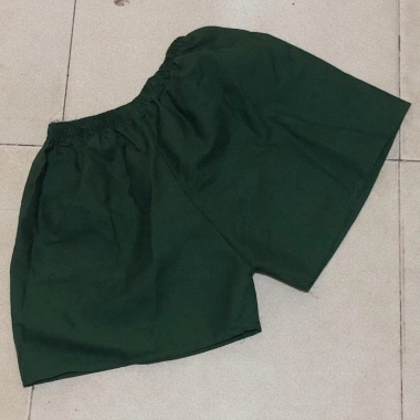 Quần đùi nam xanh rêu dáng trung niên, rộng rãi thoải mái, chỉ 35.000 VNĐ