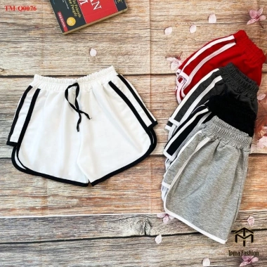 Quần đùi phối siêu đẹp vải thun mát mịn, thiết kế hiện đại, giá 84.490đ - giảm mạnh 8