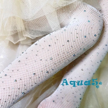 Quần Fishnet Bé Gái Aqua Toddler Lấp Lánh Kim Cương Thiết Kế Vớ Rỗng Giá Ưu Đãi 45,468₫