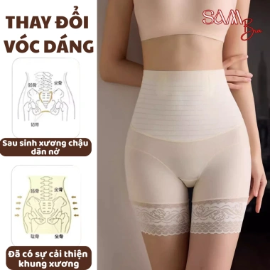 Quần gen ENMA QS02 định hình eo, nâng mông, siết đùi - vải su lạnh, giảm bụng, giá 165k 5