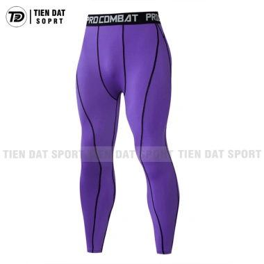 Quần Giữ Nhiệt Dáng Dài COMBAT PRO Legging Tập Gym Thoáng Khí Nhanh Khô Giá 75k