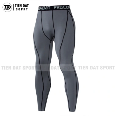 Quần Giữ Nhiệt Dáng Dài COMBAT PRO Legging Tập Gym Thoáng Khí Nhanh Khô Giá 75k