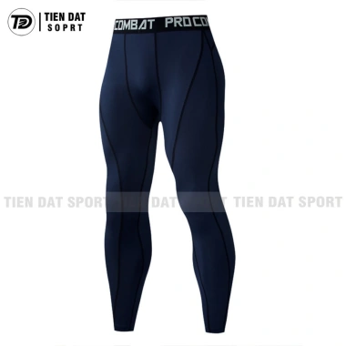 Quần Giữ Nhiệt Dáng Dài COMBAT PRO Legging Tập Gym Thoáng Khí Nhanh Khô Giá 75k